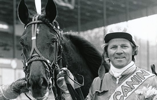 Sammen med amerikanertraveren Meadow Roland var Preben Kjærsgaard gennem flere sæsoner fast inventar i den europæiske elite. (Foto: Burt Seeger)