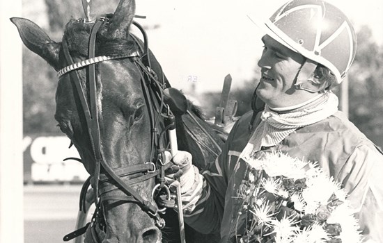 Hovedparten af Granit Bangsbos 48 karrieresejre kom i hus med Steen Juul i sulkyen. (Foto: Burt Seeger)